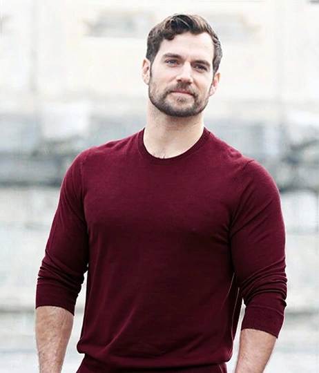 Immagine dopo aver applicato l'armocromia a Henry Cavill