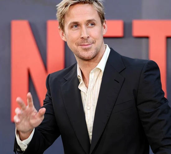 Immagine prima di applicare l'armocromia a Ryan Gosling